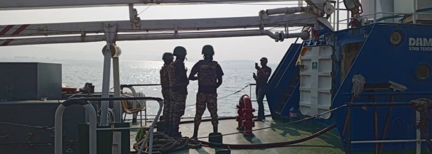 Offshore Armed Security Escorts in the Gulf of Guinea within the Cameroonian EEZ.