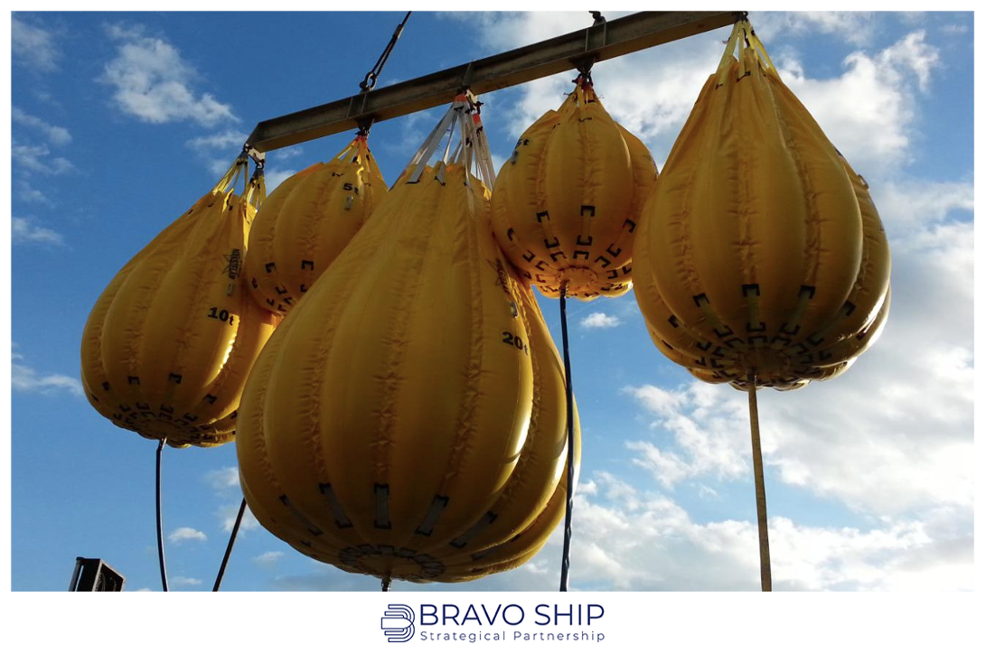 Efficient Crane Load Testing: Bravo Ship's Safety Solutions with Precision